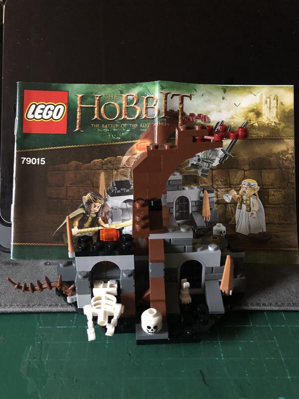 二手LEGO79015 單賣巫王之戰場景(沒有人偶)