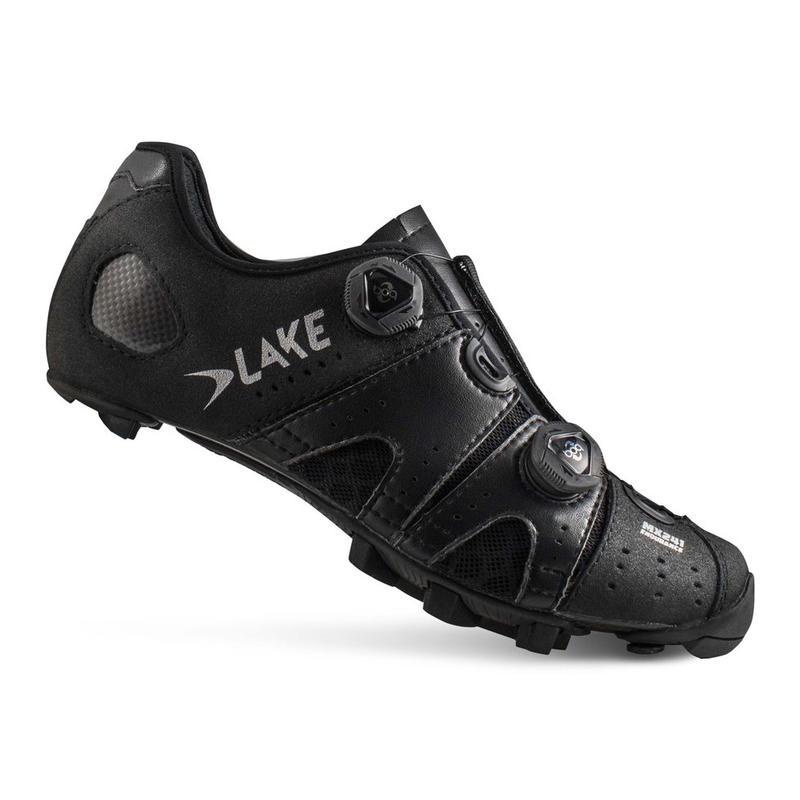 [SIMNA BIKE]LAKE MX 241 ENDURANCE WIDE系列登山車卡鞋 - 黑色 公路車/自行車