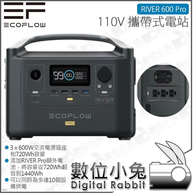 新品未使用】RIVER Pro 200,000mAh/720Wh AC600W pn-jambi.go.id