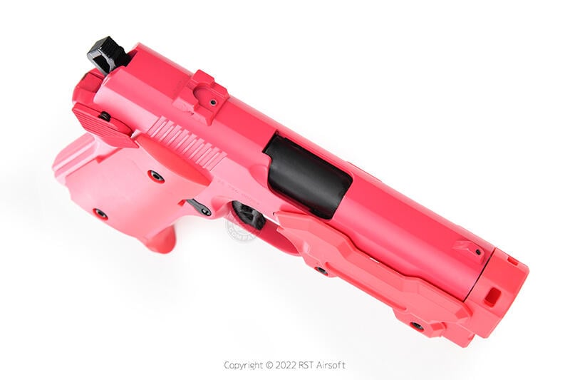 RST紅星 - TLS AM.45 動漫 刀劍神域 外傳 全金屬 瓦斯槍 粉紅色 ...  24TLS-796-1