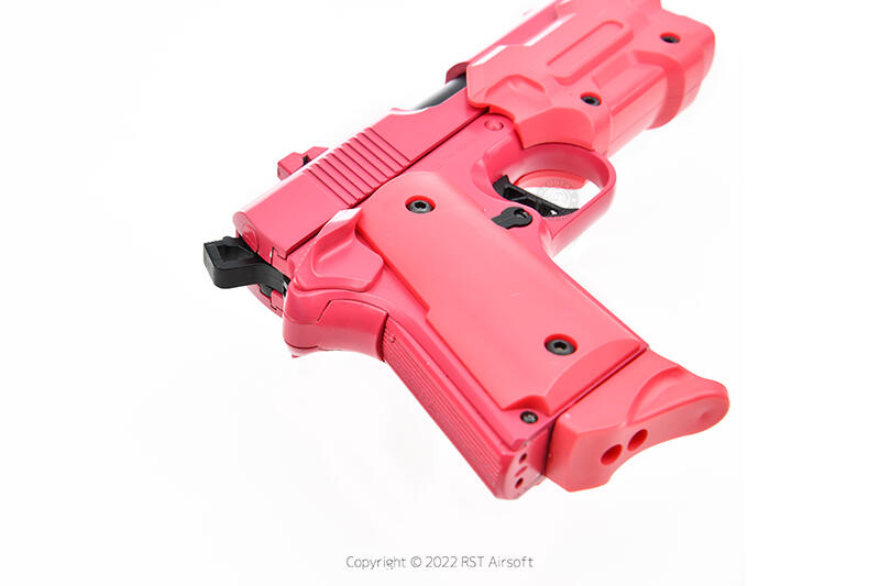 RST紅星 - TLS AM.45 動漫 刀劍神域 外傳 全金屬 瓦斯槍 粉紅色 ...  24TLS-796-1