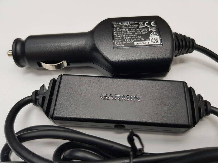 Garmin 原廠2a Mini Usb 電源線車充線 導航行車記錄器專用分離式點煙器 露天拍賣