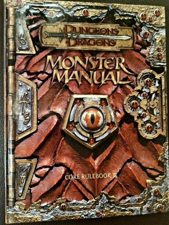 自在屋] 英文版龍與地下城怪物圖鑑Monster Manual: Core Rulebook III (DD)) | 露天拍賣