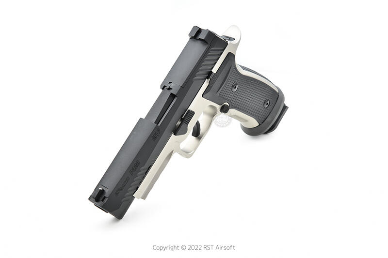 RST紅星- SIG P320 M17 鋁合金 瓦斯手槍 GBB 鈦槍身黑滑套 24RST-P320M17AI-TIBK