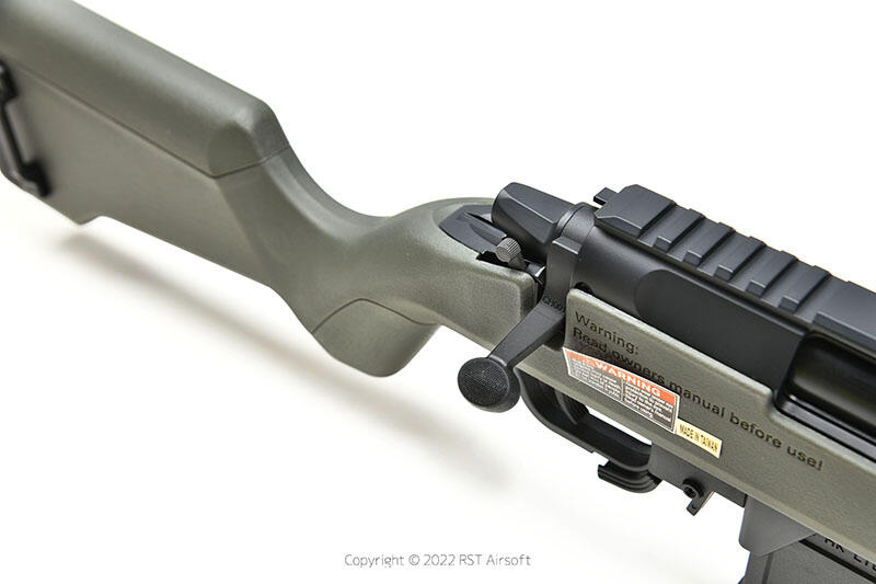 RST 紅星 - ARES AMOEBA AS01 手拉空氣狙擊槍 綠色 送BB彈、槍袋 ... HAS-AS01-OD