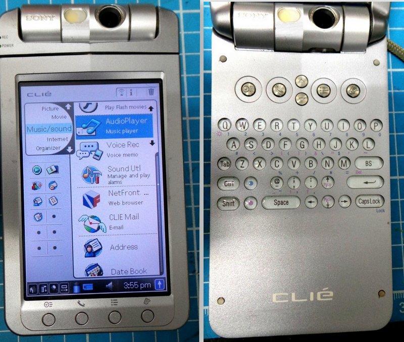 二手Sony CLIE PEG-NX80V Plam PDA ～單賣主機無充電器,相機無畫面 