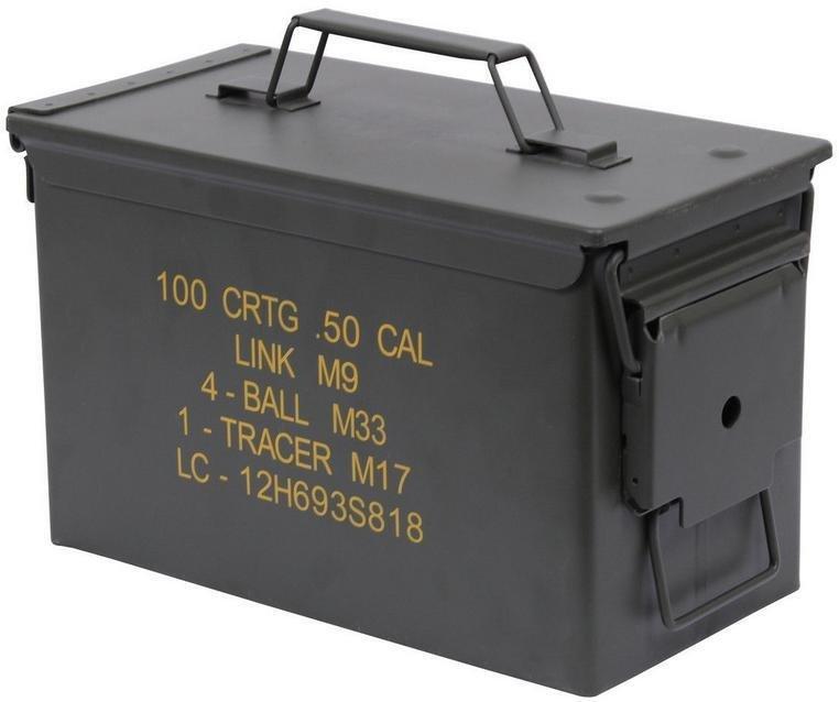 彈藥箱美軍正規.50(全新）收納 防潮 工具箱
