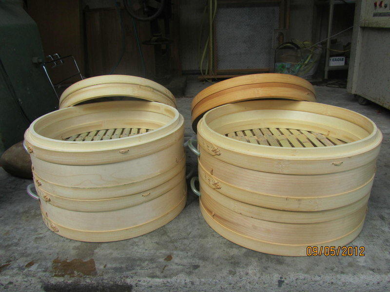 台灣製造] 手工製(厚)竹蒸籠1尺3寸(1.3尺) 每層蒸籠(蓋)900元燒賣，湯包，饅頭，粽子| 露天拍賣