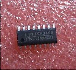 貼片 CH340G USB轉RS232 串口晶片 Arduino取代 CP2102P L2303HX [210850]