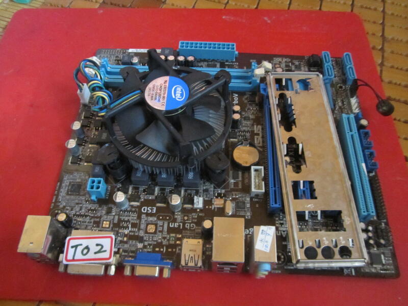 ASUS  P8H61-M LX  主機板+i5 2400 CPU+4G記憶體2條