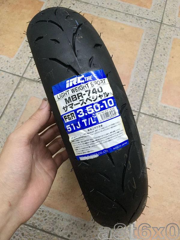日本IRC MBR-740 3.50-10 競技胎熱熔胎MBR740 賽道胎GTR 車玩風光奔騰BON | 露天拍賣