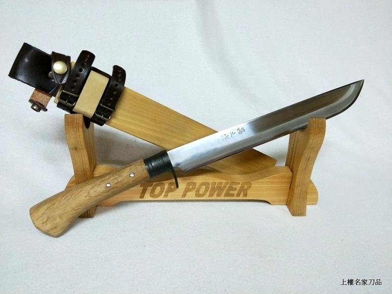 上權名家刀品[ 日本製] 晶之劍鉈[ JMM16-001] (白木柄白鋼白木刀鞘) 手工鍛打| 露天拍賣