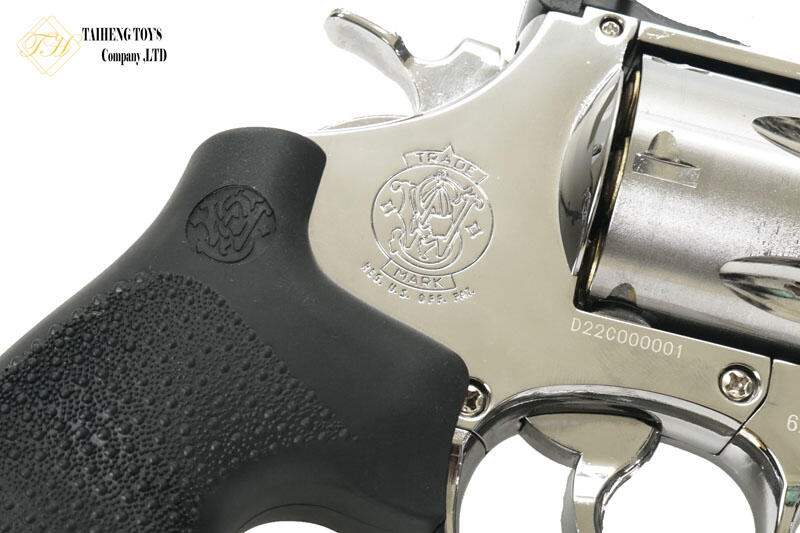 RST 紅星 - S&W M629 左輪 CO2手槍 6.5吋 授權刻字 麥格農 銀色 24TAH-WG-629-65