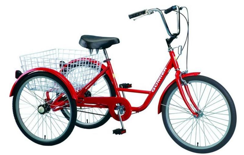 免運) GOMIER 20吋三輪車腳踏車(紅色)(附組裝教學影片) -【台中-大明自行車】 | 露天拍賣