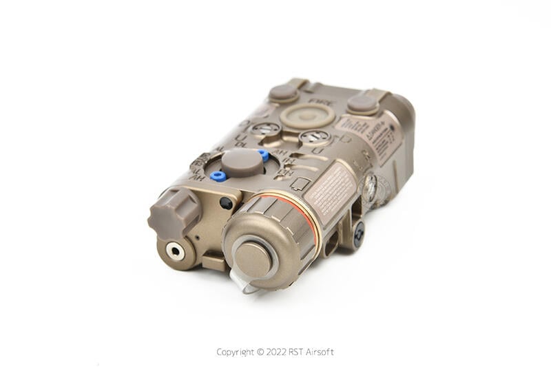 RST 紅星 - WADSN L3 NGAL 多功能 鋁合金 戰術雷射指器 紅雷射 槍燈 可爆閃 沙色 . 17783