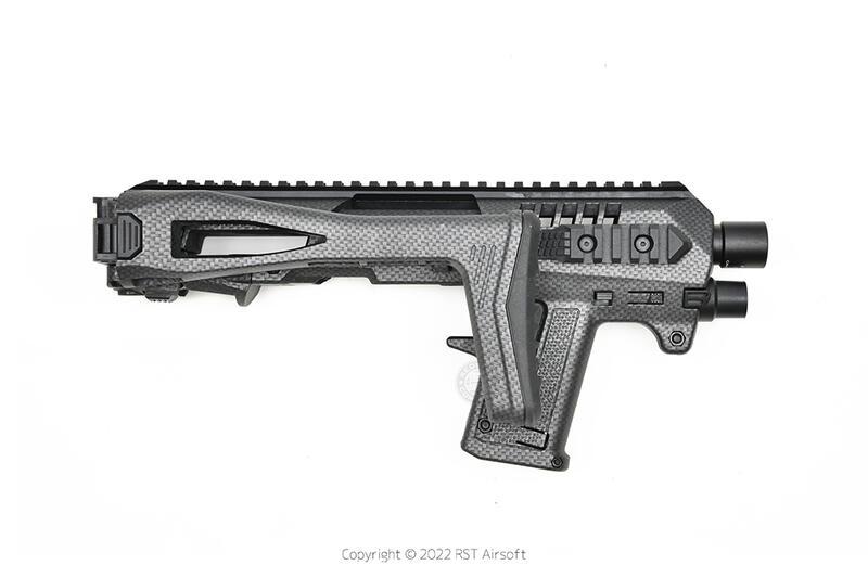 RST紅星-CAA Micro RONI GLOCK衝鋒套件 碳纖維色 Carbine正版授權 KA-CAD-SK-08
