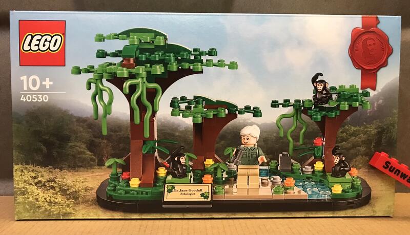 【積木2010】樂高 LEGO 40530 致敬 珍 古德 Jane Goodall Tribute (猩猩 猴子)