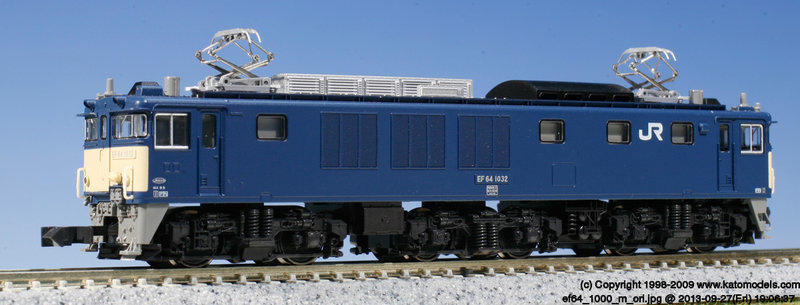 kato火車收藏》N規KATO 3023-6 EF64-1032（双頭連結器付） | 露天拍賣