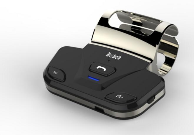 Ld 318車載藍牙免提電話車用免持聽筒汽車用方向盤藍牙免提通話系統 露天拍賣