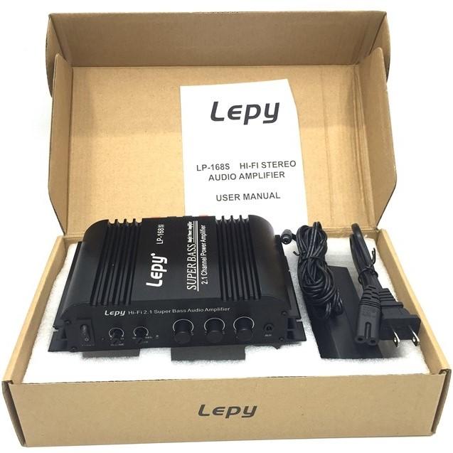 原廠變壓器) Lepy 樂派LP-168S 2.1聲道(45W*2+68W*1)音響擴大機可重低音調節適合車用| 露天拍賣