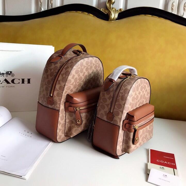 COACH F32715經典C紋後背包PVC 