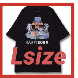 Vaultroom × Hololive STARTEND Tee 黒 L-