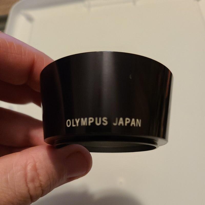 olympus pen f 49mm鏡頭遮光罩 適用於zuiko 60mm f1.5 & 50-90mm f3.5
