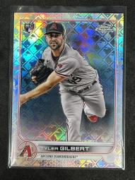  2022 TOPPS #130 TYLER GILBERT RC DIAMONDBACKS BASEBALL