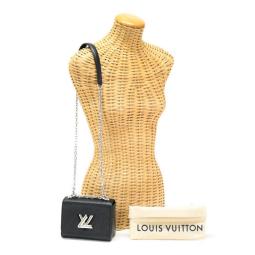 Louis Vuitton Epi Portefeuil Twist Noir Black M68309 Women's Wallet