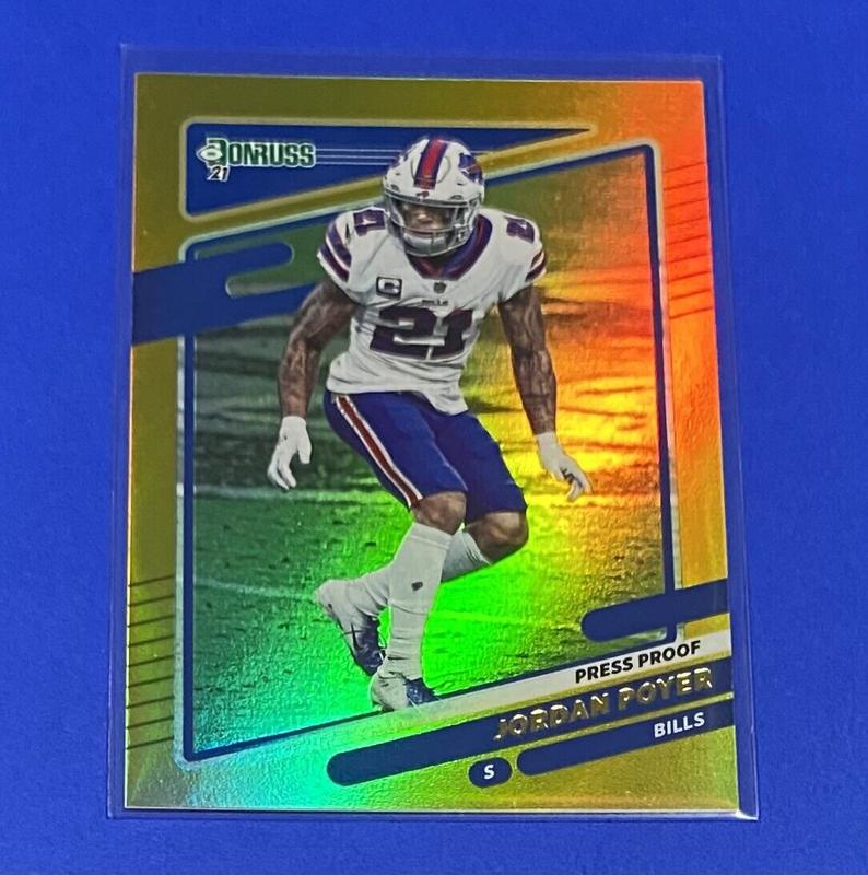 : 2021 Donruss #229 Jordan Poyer Buffalo Bills NFL