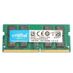 crucial 16GB Kit 8GBx2 DDR4 2666 MT/s PC4-21300 CL19 SR x8