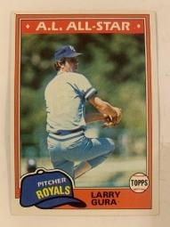 Larry Gura autographed Baseball Card (Kansas City Royals) 1980 Topps #295