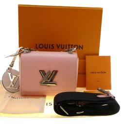Louis Vuitton Epi Portefeuil Twist Noir Black M68309 Women's Wallet