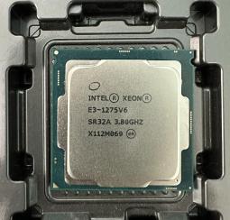 CPU 1枚 インテル® XEON E3-1275V6-