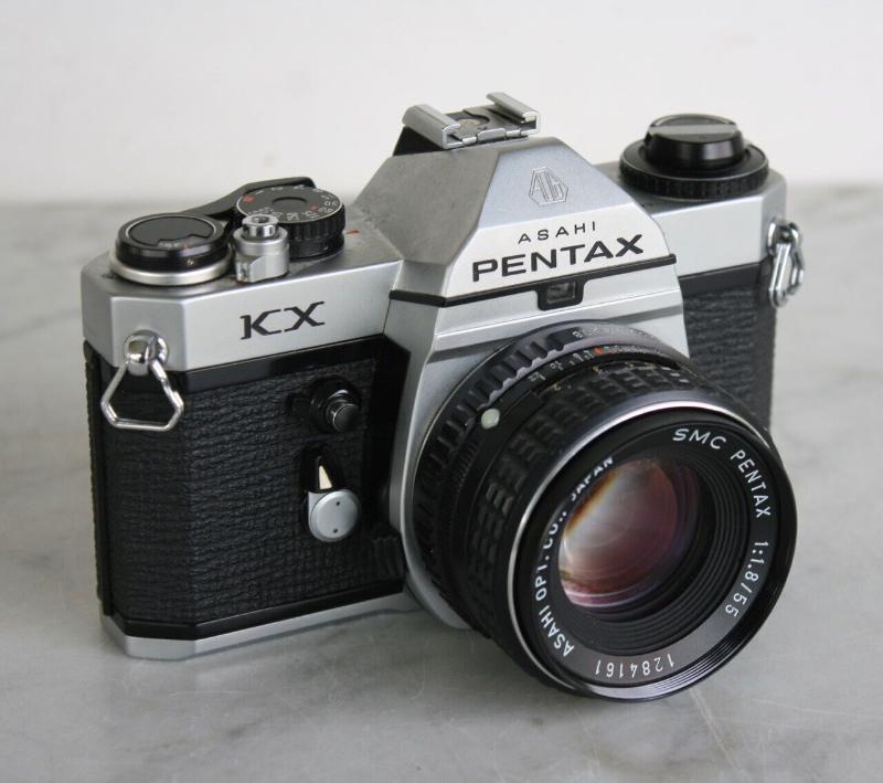 asahi日 pentax kx 底片相機+ smc pentax 55mm f1.8 定焦鏡頭