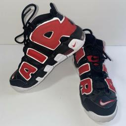 Nike Air Uptempo Black Scottie Pippen GS Shoes Childrens Kids 11.5C  (DA8574-002)