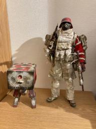 threea 3a 阿什利木頭明天王popbot tk heavy 重型3aa 2公仔套組