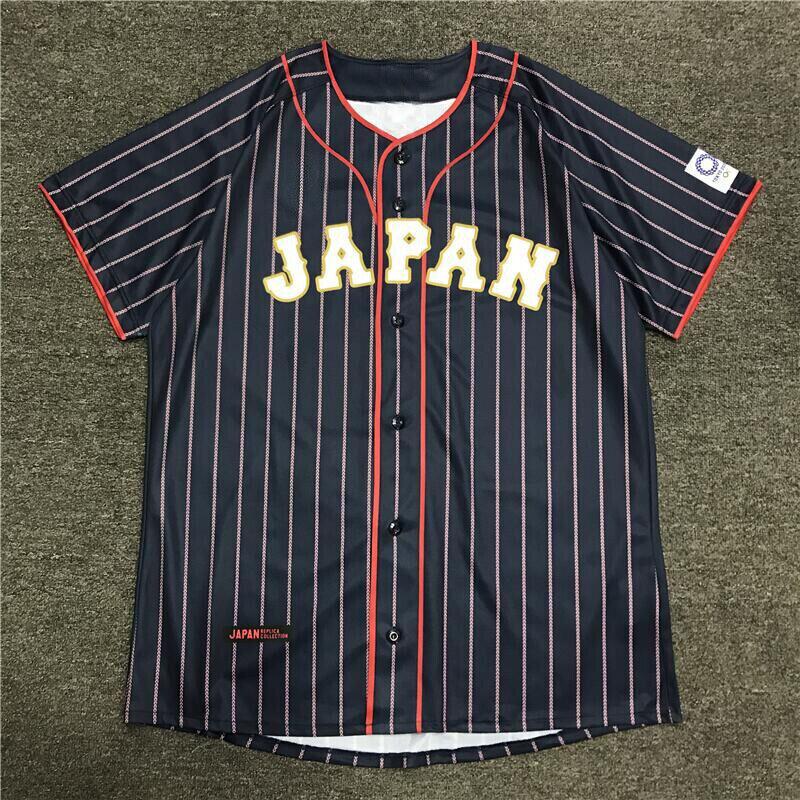 Shohei Ohtani #16 Team Japan Baseball Jerseys Samurai Top Stitched Custom  Names