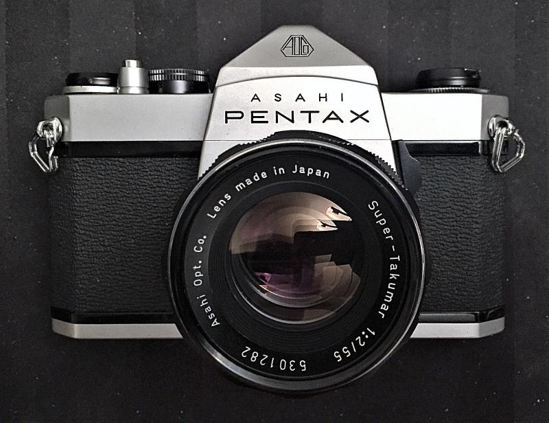 結局 收藏家asahi pentax sp 1000 附原廠密封 55mm 超級takumar鏡頭