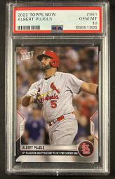 2022 Topps NOW #951 Albert Pujols (700 HRS) MLB  