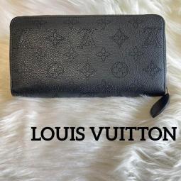 LOUIS VUITTON Mahina Portefeiulle Iris Compact Wallet Magnolia BE M62541  83AC954