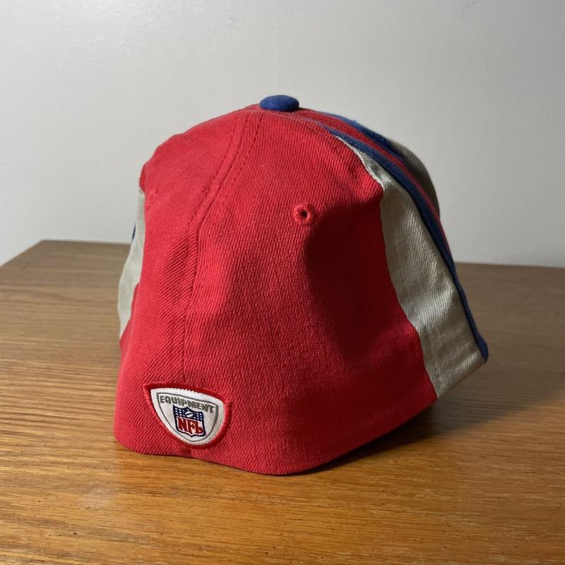 New York Giants Reebok Hat OSFA Red White Blue Gray NY GMen Big Blue