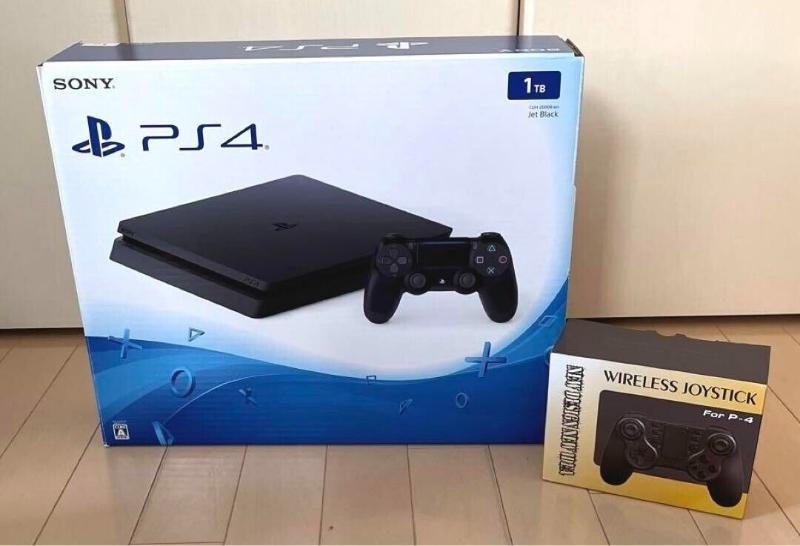 sony playstation 4 ps4 遊戲機cuh-2000bb01 1tb jet black slim