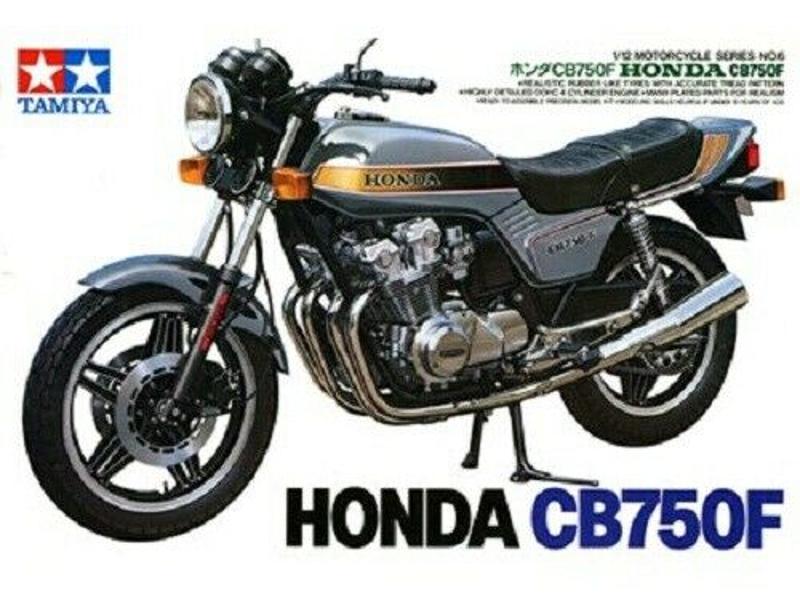 tamiya田宮 14006 1/12比例模型套件 honda cb750f 超級摩托車 cb750 四件