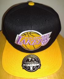 BCA LA Lakers Mitchell & Ness Snapback Kobe Bryant LeBron James