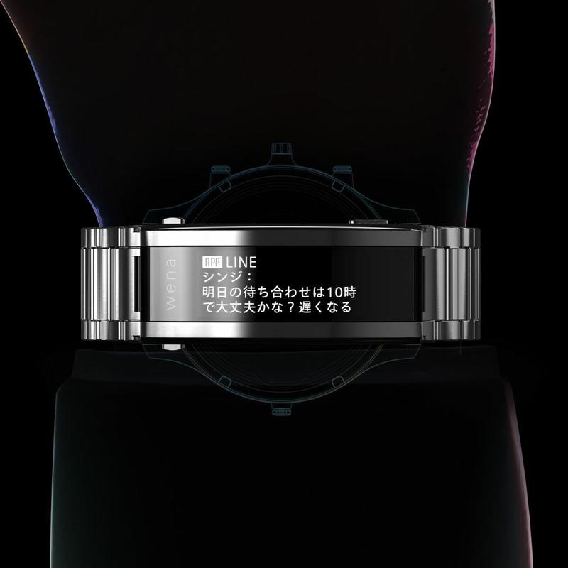 sony distagon 智慧型手錶錶帶僅供wena 3 金屬銀色b-b21a/s alexa