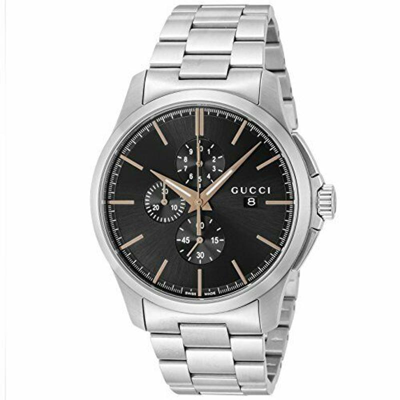 gucci手錶 黑色錶盤 雅126272 男士
