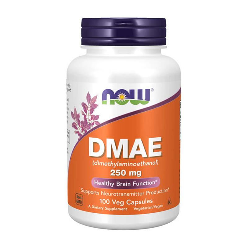 [Now Foods] DMAE 二甲基乙醇胺 250 mg 100粒素食膠囊