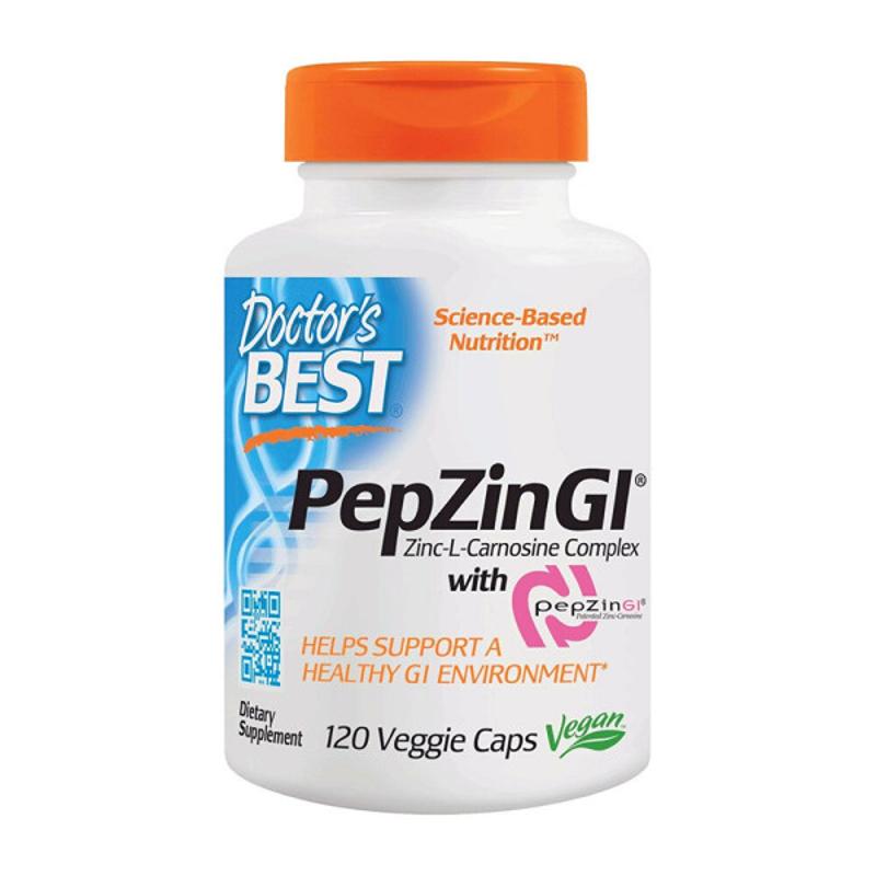 [Doctor's BEST] PepZinGI 鋅-L-肌肽綜合物 左旋肌肽複合物 120顆/瓶