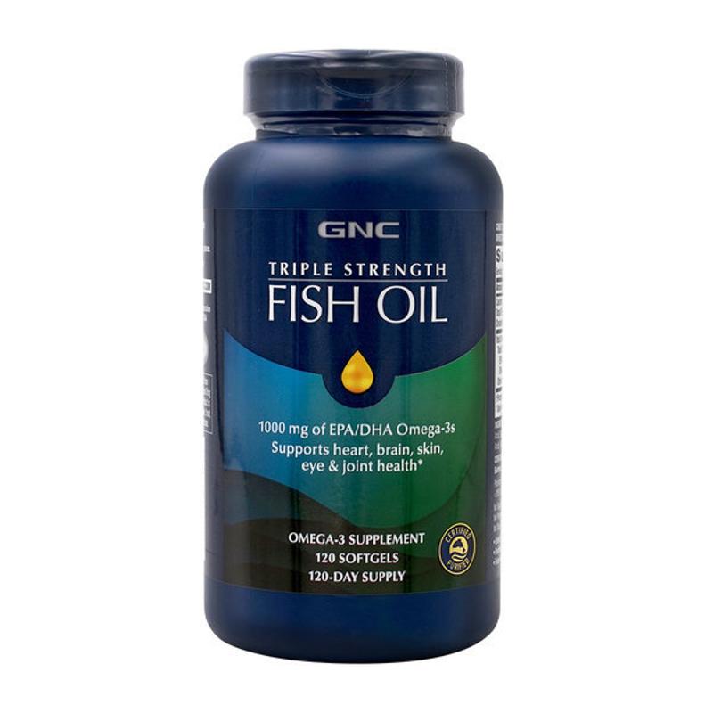 [GNC] 三效魚油 120 粒軟膠囊
